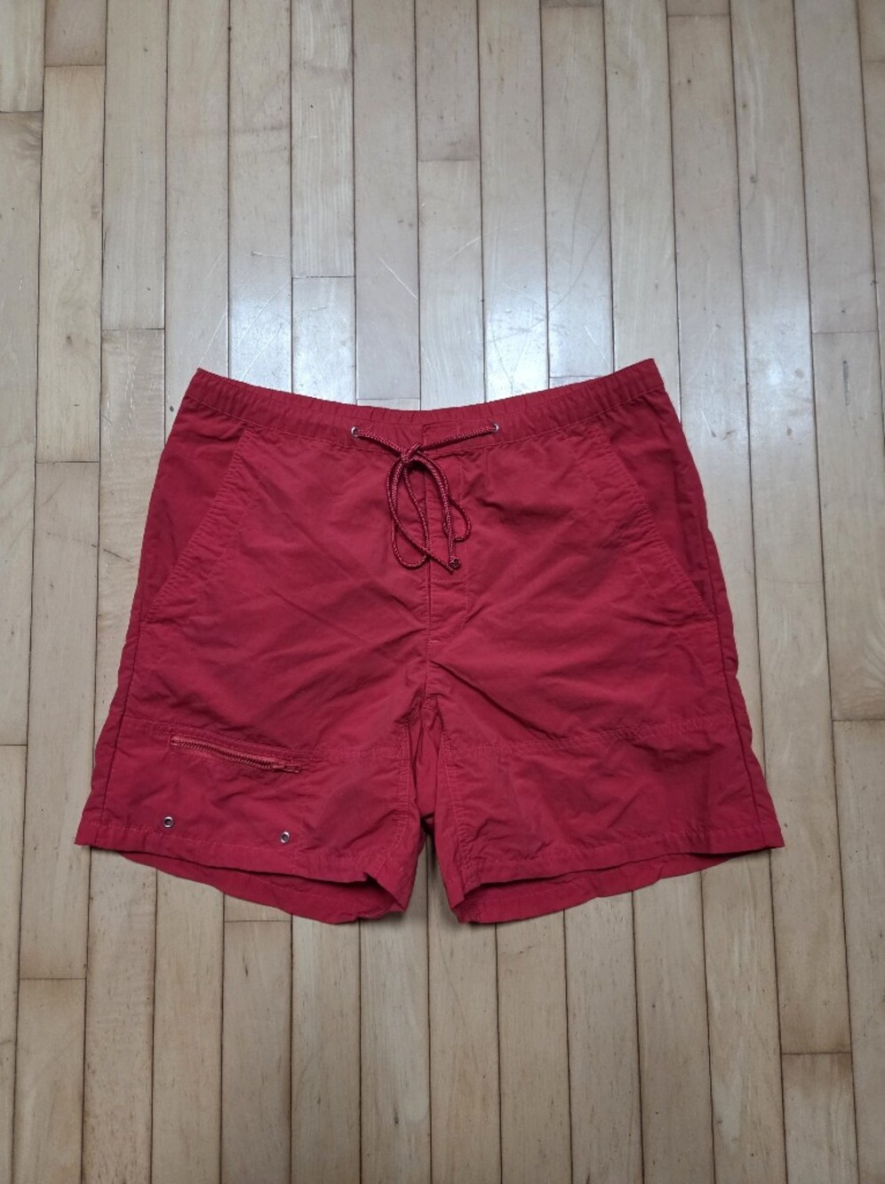 Eddie Bauer Men's Red Swim Trunks
